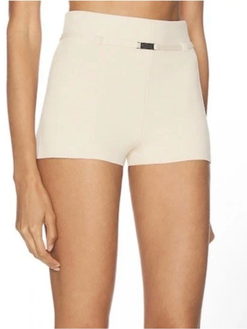 EAVES Danni Belted Short / womens/size XL Shorts in Cream